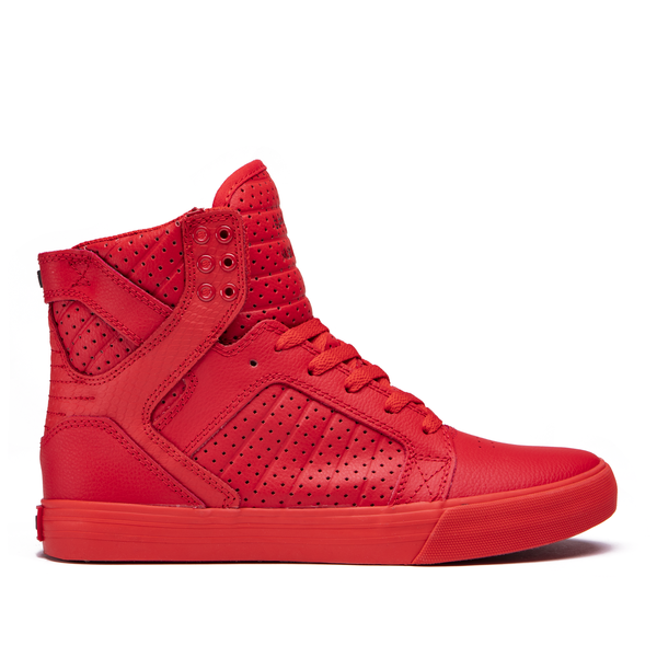 Supra rojos de shops bota